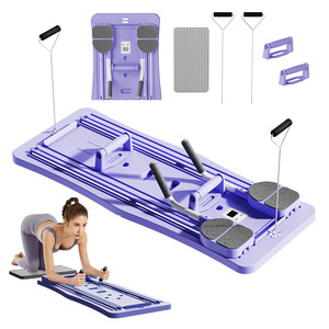 Tabla de Pilates Plegable <span class=keywords><strong>Multifuncional</strong></span> ZHOYA de PP con Rebote Automático para <span class=keywords><strong>Gimnasio</strong></span> <span class=keywords><strong>en</strong></span> <span class=keywords><strong>Casa</strong></span>, Ligera de 3.6 kg - Product Image 1