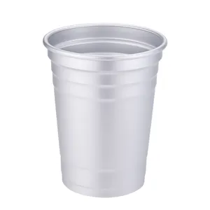 Stok mevcut Drinkware tipi kupalar dayanıklı küçük alüminyum bardak