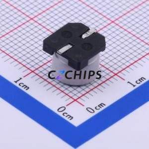 Condensateur solide SMD OVZ181M1DTR-0807, D8xL6.7mm (Capacité : 180uF) (Précision : 20%) Tension nominale : 20V - Product Image 2