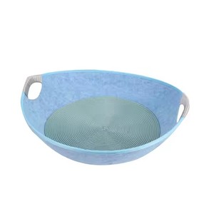 Toptan sevimli yuvarlak dayanıklı keçe pet kedi köpek yatağı - Product Image 3