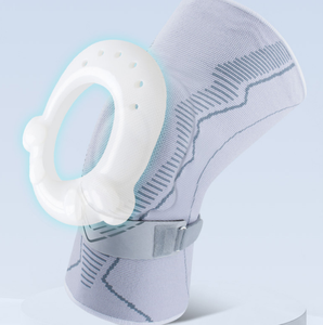 Rodillera Deportiva de Compresión para Correr, Senderismo, Ciclismo y Fitness, Rodillera de Silicona Anticolisión - Product Image 1