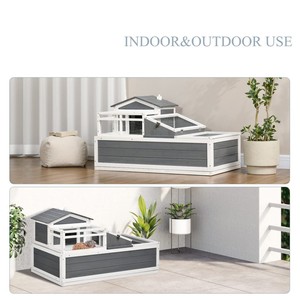 Woodville <span class=keywords><strong>Terrarium</strong></span> de reptile en bois personnalisé <span class=keywords><strong>Grand</strong></span> habitat de <span class=keywords><strong>tortue</strong></span> Intérieur Extérieur Petits animaux Reptile Enclos - Product Image 4