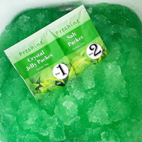 Gelée de cristal de Pédicure Spa pour les pieds Detox Bain de pieds au sel de mer Ensemble en 2 étapes Pédicure Gelée SPA