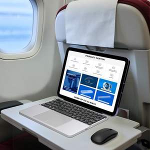 Mini clavier sans fil pliable avec pavé tactile, clavier sans fil pliable rechargeable, clavier pliable avec étui - Product Image 1