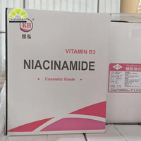Niacinamide 100,43 % (vitamine B3) (CAS 98-92-0) pour le blanchiment de la peau, matière première cosmétique et détergente en poudre