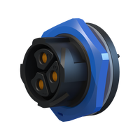 Connecteur Électrique Industriel de Haute Qualité, Étanche IP67, Ignifuge 94-V0, à Verrouillage par Poussée, pour Équipement d'Automatisation Industrielle, avec Certification TUV
