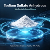 Sulfate de sodium Maoxing de haute pureté - Chine - Anhydre - 25 kg pour la fabrication du verre - Matière première
