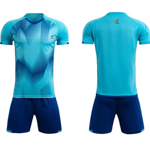 Conjuntos de Ropa Deportiva de Fútbol para Hombre, Transpirables y de Secado Rápido, con Logotipo Digital Impreso en la Parte Delantera, Manga Corta, 100% Poliéster, 2026 - Product Image 1