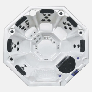 Baignoire <span class=keywords><strong>de</strong></span> massage moderne Spa Baignoire octogonale multifonctionnelle <span class=keywords><strong>de</strong></span> luxe <span class=keywords><strong>de</strong></span> haute qualité avec antivirus à l'ozone - Product Image 2