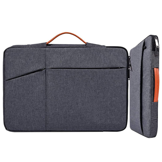 Eco Recycled Rpet 15.6 Inch Laptop Briefcase Sleeve Bag for Men Women Waterproof Business Computer Cover