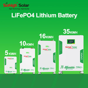 Batterie solaire LiFePO4 <span class=keywords><strong>Sohigh</strong></span> 51,2 V 100 Ah hybride murale tout-en-un pour système solaire - Product Image 1
