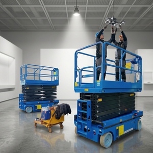 Plataforma Elevadora Eléctrica Tipo Tijera, Capacidad <span class=keywords><strong>de</strong></span> 500 Libras, Altura <span class=keywords><strong>de</strong></span> 32 Pies - Product Image 6
