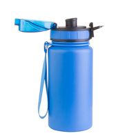 Bouteille d'eau isotherme en acier inoxydable 17oz (500ml) – Gourde thermique de sport, shaker à protéines en acier inoxydable 304