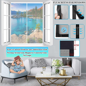 Bán buôn bền dễ dàng để cài đặt móc và vòng lặp từ lưới cửa sổ màn hình muỗi cho chống lỗi côn trùng - Product Image 2