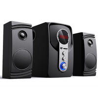Sistema de Audio para el Hogar, Altavoces Multimedia 2.1 para Computadora de Escritorio, Sistema de Cine en Casa con Subwoofer, Altavoces Bluetooth con Woofer