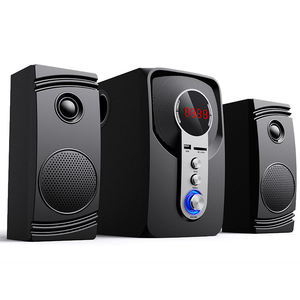 Ensemble audio domestique, haut-parleurs multimédias pour ordinateur de bureau, système de cinéma maison 2.1 avec caisson de basses, haut-parleurs Bluetooth, caisson de basses - Product Image 1