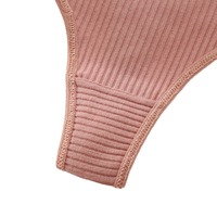 Usine en gros de haute qualité à bas prix culotte femme sensuelle taille basse filles sous-vêtements en coton femmes string tu me manques