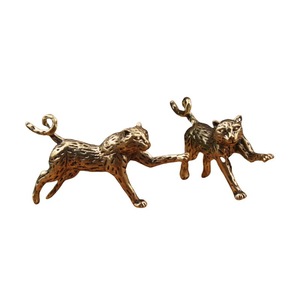 Brass Cat Animal Figurines Tabletop Decor Home <b>Ornament</b> Chinese Retro Style <b>Small</b> Copper Sculpture - Product Image 5