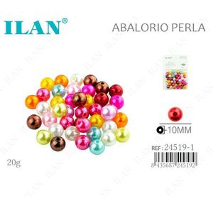Perlas Sueltas Multicolores Ilan Abalorio de 10 mm para la Elaboración de Joyas - Product Image 3
