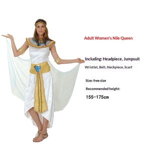 Disfraz de Cosplay Unisex para Adultos de Reina Faraona Egipcia Antigua, Reina del Nilo, para Halloween, Varios Modelos Disponibles - Product Image 2