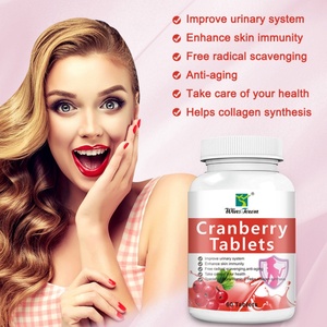 Cápsulas de Arándano con Extracto Natural de Alta Concentración para el Mantenimiento de la Salud Urinaria Femenina, Tabletas Antioxidantes de Arándano - Product Image 5