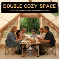 Tente de camping gonflable très vendue, en Oxford 420D, quatre saisons, une chambre, luxe, ouverture automatique rapide, tente familiale portable