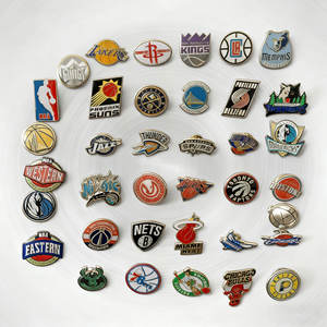 Hot verkopende honkbalcompetities ontwerp sport metalen emaille pin eenvoud populaire reversspeld voor decoratie - Product Image 4