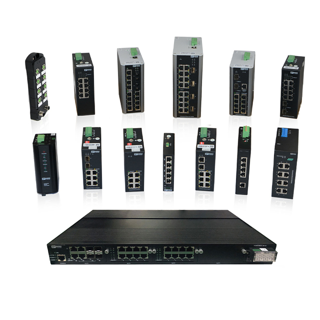 Factory Customized Enterprise Industrial 8-Port Compact Unmanaged Switch Supporting Multiple Protocols Full-Duplex 100Mbps
