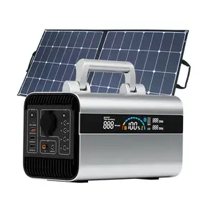 Solare 220v grande capacità casa portatile auto guida viaggio trasmissione in diretta campeggio stallo di emergenza 1000W 600W 300W