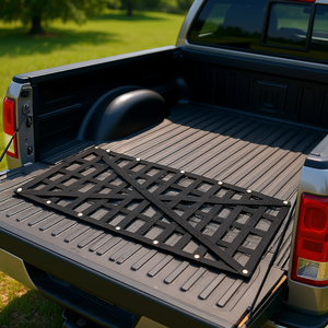 Rete regolabile 54 x 18 con design a croce per il controllo del carico su pickup - Accessorio per il trasporto merci - Product Image 2