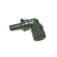 Connecteur circulaire militaire 4 broches à angle droit de 90 degrés MIL-DTL-5015 MS3108A22-22S
