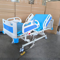 Cama de Hospital Eléctrica Multifuncional de ABS para Pacientes Ancianos, Cama Médica para UCI, Venta al por Mayor de Fábrica