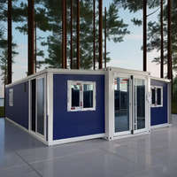 30 pieds prêt à expédier préfabriqué expédition petite maison préfabriquée 3 4 5 chambres à coucher mobile Hangfa extensible conteneur maison