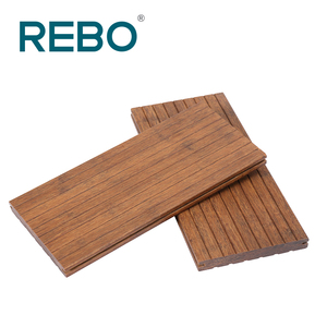 Cubierta de bambú tejida en hebra Cubierta de suelo de <span class=keywords><strong>terraza</strong></span> exterior Bambú duradero <span class=keywords><strong>para</strong></span> uso doméstico - Product Image 4