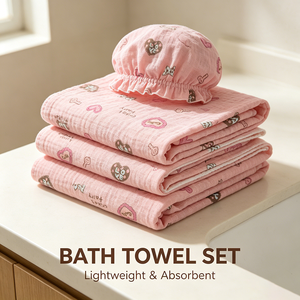 Muselina <span class=keywords><strong>de</strong></span> algodón altamente absorbente y <span class=keywords><strong>de</strong></span> secado rápido para toallas <span class=keywords><strong>de</strong></span> baño para bebés, batas con capucha y prendas infantiles. - Product Image 4