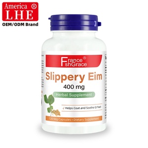 Suplemento Personalizado Shecome Slippery Eim Sin GMO, Sin Gluten, Ayuda a la Salud del Revestimiento Intestinal, 400 mg, 120 Cápsulas Vegetarianas de Slippery Eim - Product Image 1