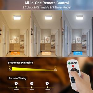 Lampe de nuit LED à détecteur de mouvement, alimentée par batterie USB rechargeable, pour maison intelligente, lampe murale à détecteur de mouvement - Product Image 2