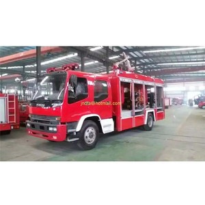일본 유명 브랜드 4x2 드라이 파우더 폼 소방차 - Product Image 1