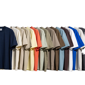 เสื้อยืดผู้ชาย MAKRAH SPORTS คุณภาพสูง ขายดี สีสันตามสั่ง ผ้าฝ้ายฟลีซ 100% เป็นมิตรกับสิ่งแวดล้อม คอกลม ทรงปกติ น้ำหนัก 220 กรัม - Product Image 1