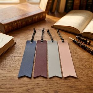 Marcador de Libros de Cuero PU Estilo Vintage, Clip Reutilizable para Libros, Separador de Páginas Práctico para Escritores y Amantes de la Lectura - Product Image 6