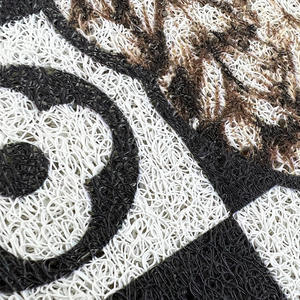 Tapis en PVC moderne enroulable, fabriqué à 100 % en PVC, retient efficacement la saleté et l'humidité, garde les entrées propres, durable pour une utilisation intérieure/extérieure - Product Image 4