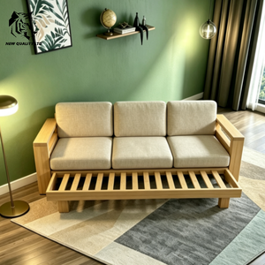 factory supply good price customize huge stock eco-friendly upholstered sofas new fashion living room furniture wood modern sofa - Product Image 2