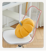 Chaise de bureau moderne à roulettes avec coque transparente, réglable en hauteur et pivotante, pour ordinateur