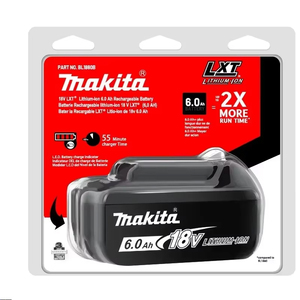 <span class=keywords><strong>Makita</strong></span> 18V 6.0AH 6000mAh batería de herramienta recargable Original de iones de litio, adecuada para herramientas eléctricas modelo <span class=keywords><strong>BL1860B</strong></span>/BL1860/BL1850 - Product Image 2