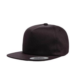 Vente d'usine, conception personnalisée, 6 panneaux, logo personnalisé, broderie, patch, casquette plate non structurée, style sportif, couronne plate - Product Image 3