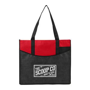 กระเป๋าโท้ทผ้า Non-Woven รุ่น Imaiwill MG 1382 แบบกำหนดโลโก้เองได้ พร้อมพิมพ์ลายด้วยความร้อน ดีไซน์ปรับแต่งได้สำหรับงานอีเว้นท์และของขวัญ - Product Image 4