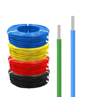 Más opciones de color VDE H07V- U 2, 5 mm2 Cable electrónico de núcleo único de un solo hilo para equipos de maquinaria