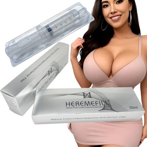 Relleno Dérmico de Ácido Hialurónico Reticulado Listo para Enviar, para Levantamiento de Senos y Contorno de Pecho, Inyección para Aumento de Senos 50ml CE - Product Image 4