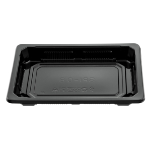 Boîtes en plastique jetables Offre Spéciale de 7 oz Plateau à sushi à emporter durable et empilable pour l'emballage des aliments pour les sandwichs - Product Image 3