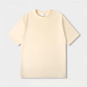 T-shirt de sport à manches courtes en coton pur pour adolescents, style estival, personnalisable avec des lettres imprimées, vente en gros - Product Image 3